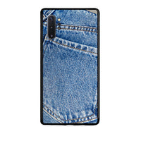 Thumbnail for Samsung Note 10+ Jeans Pocket θήκη από τη Smartfits με σχέδιο στο πίσω μέρος και μαύρο περίβλημα | Smartphone case with colorful back and black bezels by Smartfits