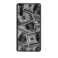 Thumbnail for Samsung Note 10+ Money Dollars θήκη από τη Smartfits με σχέδιο στο πίσω μέρος και μαύρο περίβλημα | Smartphone case with colorful back and black bezels by Smartfits