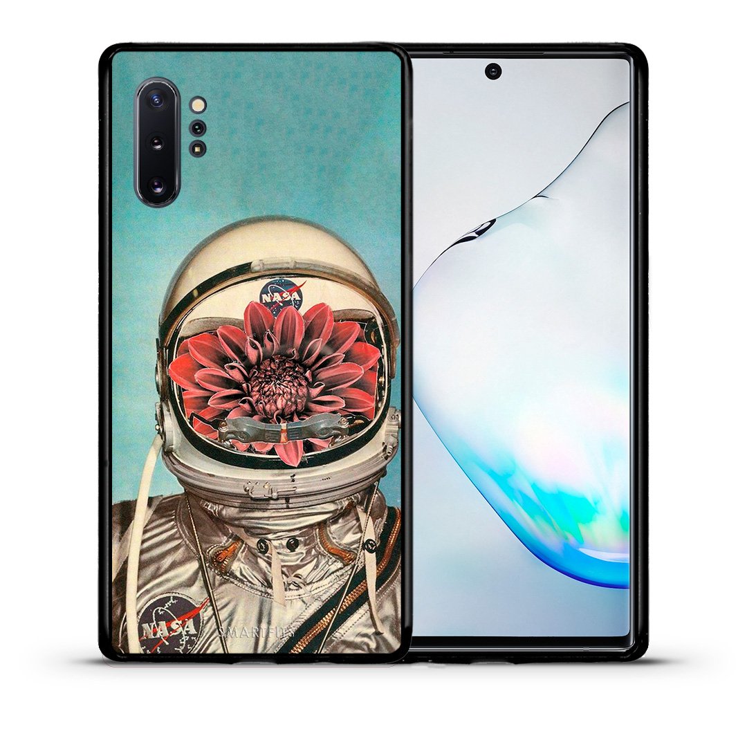 Θήκη Samsung Note 10+ Nasa Bloom από τη Smartfits με σχέδιο στο πίσω μέρος και μαύρο περίβλημα | Samsung Note 10+ Nasa Bloom case with colorful back and black bezels