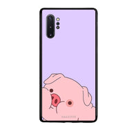 Thumbnail for Samsung Note 10+ Pig Love 2 Θήκη Αγίου Βαλεντίνου από τη Smartfits με σχέδιο στο πίσω μέρος και μαύρο περίβλημα | Smartphone case with colorful back and black bezels by Smartfits
