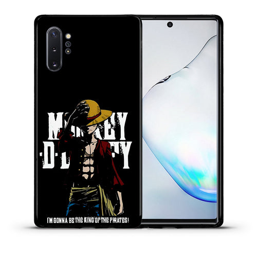 Θήκη Samsung Note 10+ Pirate King από τη Smartfits με σχέδιο στο πίσω μέρος και μαύρο περίβλημα | Samsung Note 10+ Pirate King case with colorful back and black bezels