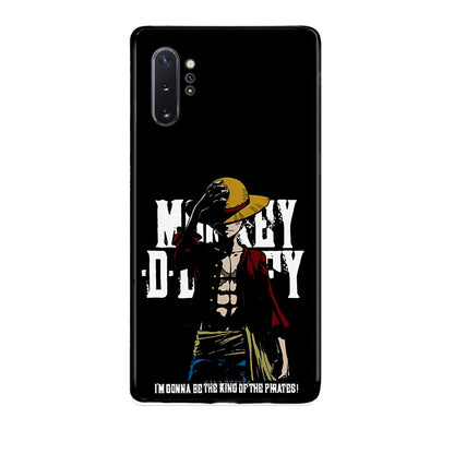 Samsung Note 10+ Pirate King θήκη από τη Smartfits με σχέδιο στο πίσω μέρος και μαύρο περίβλημα | Smartphone case with colorful back and black bezels by Smartfits