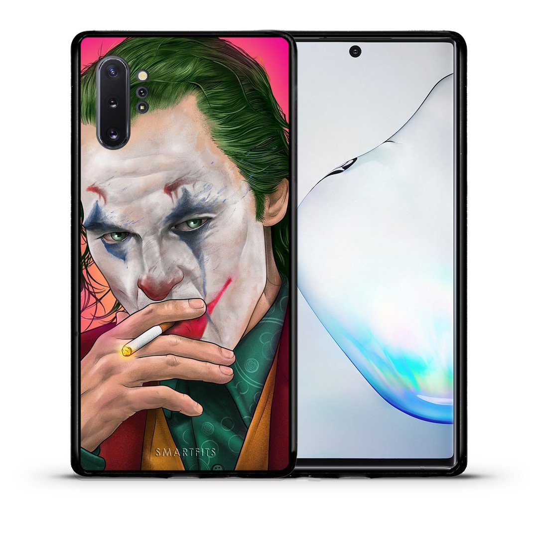 Θήκη Samsung Note 10+ JokesOnU PopArt από τη Smartfits με σχέδιο στο πίσω μέρος και μαύρο περίβλημα | Samsung Note 10+ JokesOnU PopArt case with colorful back and black bezels