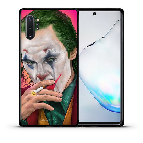 Θήκη Samsung Note 10+ JokesOnU PopArt από τη Smartfits με σχέδιο στο πίσω μέρος και μαύρο περίβλημα | Samsung Note 10+ JokesOnU PopArt case with colorful back and black bezels