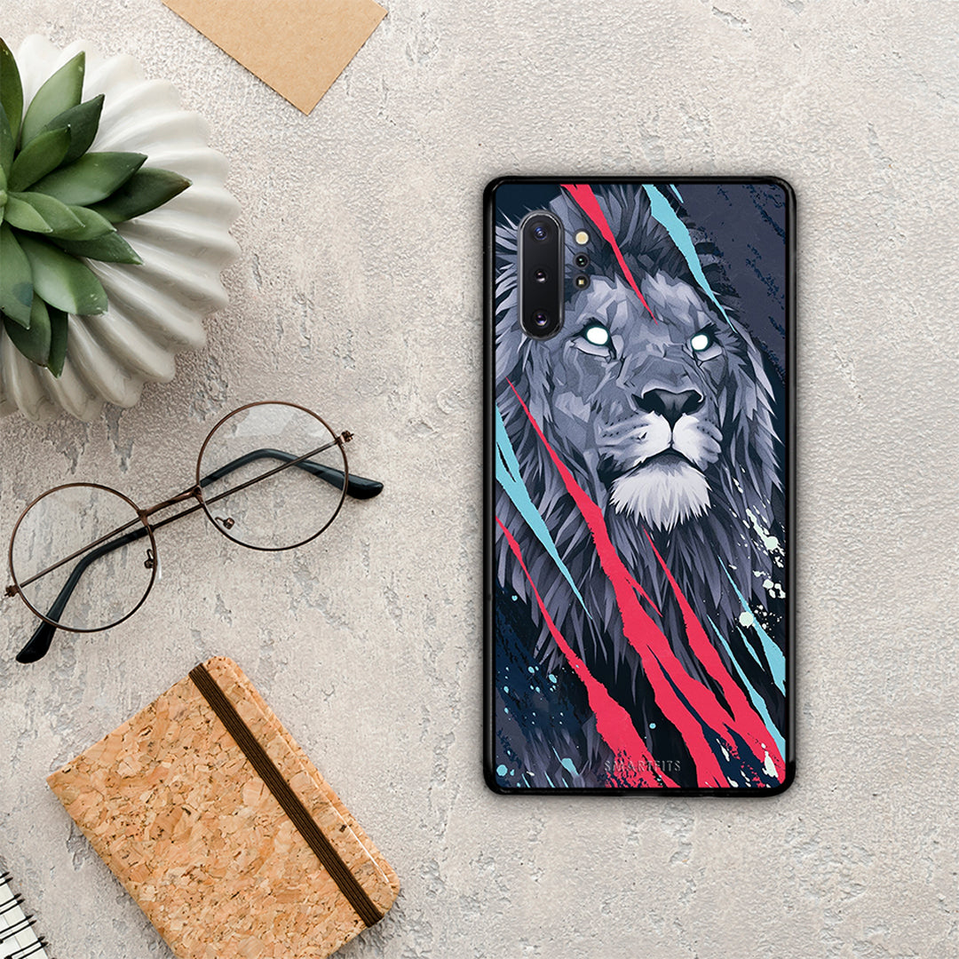 PopArt Lion Designer - Samsung Galaxy Note 10+ θήκη