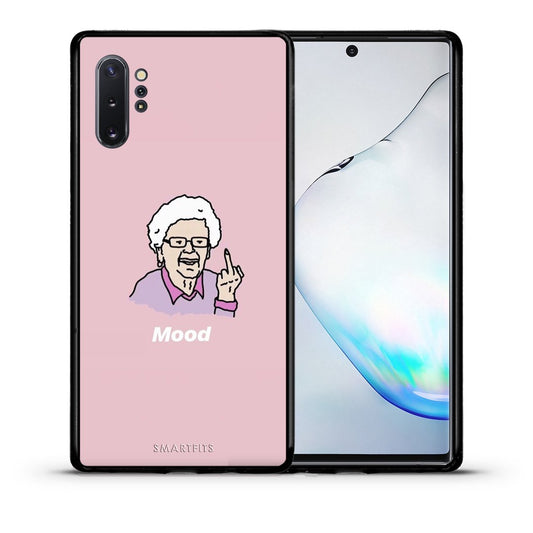 Θήκη Samsung Note 10+ Mood PopArt από τη Smartfits με σχέδιο στο πίσω μέρος και μαύρο περίβλημα | Samsung Note 10+ Mood PopArt case with colorful back and black bezels