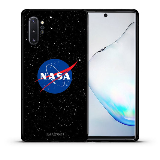 Θήκη Samsung Note 10+ NASA PopArt από τη Smartfits με σχέδιο στο πίσω μέρος και μαύρο περίβλημα | Samsung Note 10+ NASA PopArt case with colorful back and black bezels