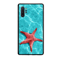 Thumbnail for Samsung Note 10+ Red Starfish Θήκη από τη Smartfits με σχέδιο στο πίσω μέρος και μαύρο περίβλημα | Smartphone case with colorful back and black bezels by Smartfits