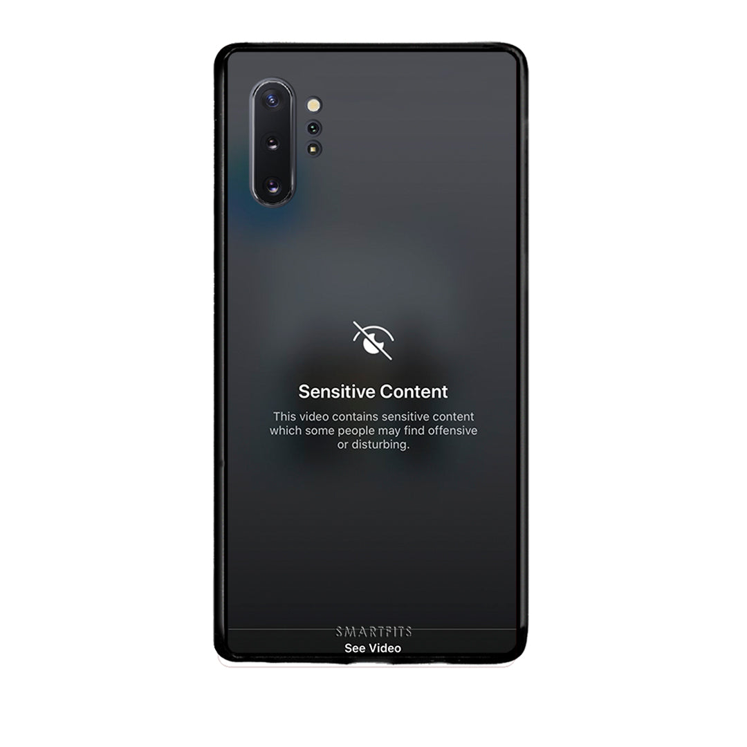 Samsung Note 10+ Sensitive Content θήκη από τη Smartfits με σχέδιο στο πίσω μέρος και μαύρο περίβλημα | Smartphone case with colorful back and black bezels by Smartfits