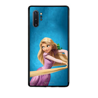 Thumbnail for Samsung Note 10+ Tangled 2 Θήκη Αγίου Βαλεντίνου από τη Smartfits με σχέδιο στο πίσω μέρος και μαύρο περίβλημα | Smartphone case with colorful back and black bezels by Smartfits