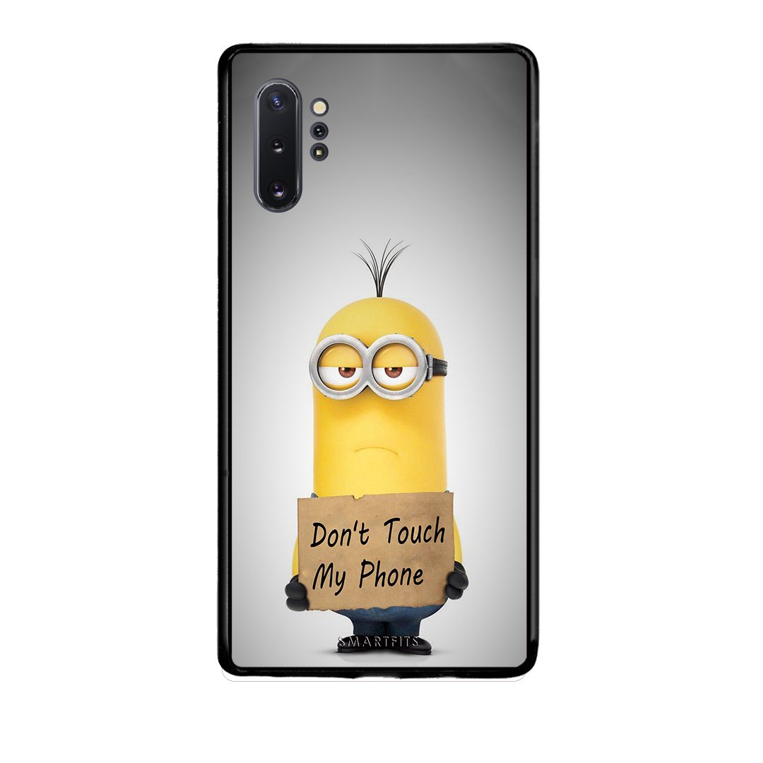 4 - Samsung Note 10+ Minion Text case, cover, bumper