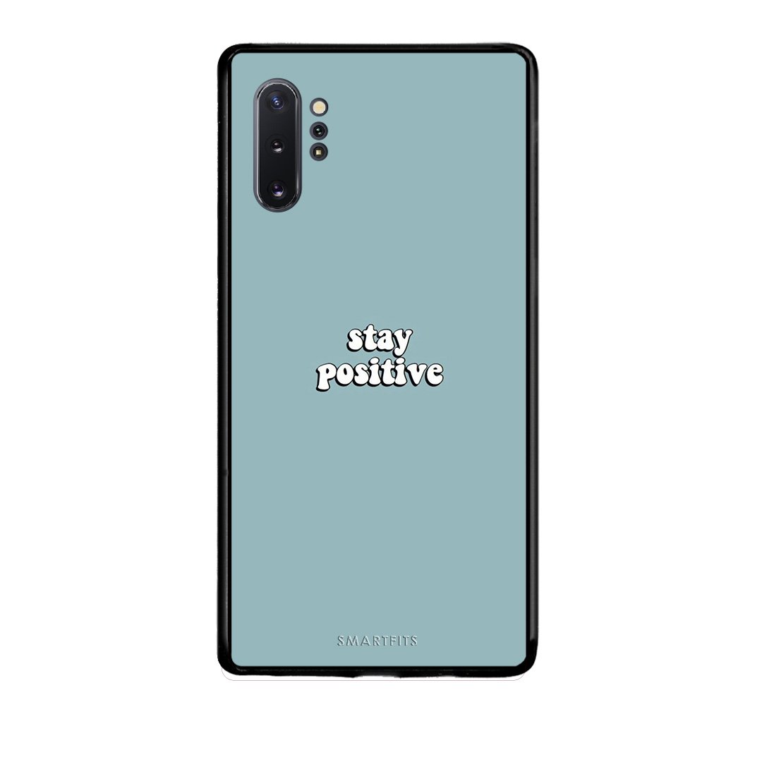 4 - Samsung Note 10+ Positive Text case, cover, bumper