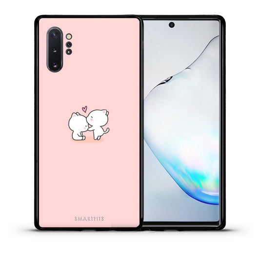 Θήκη Samsung Note 10+ Love Valentine από τη Smartfits με σχέδιο στο πίσω μέρος και μαύρο περίβλημα | Samsung Note 10+ Love Valentine case with colorful back and black bezels