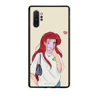 Thumbnail for Samsung Note 10+ Walking Mermaid Θήκη από τη Smartfits με σχέδιο στο πίσω μέρος και μαύρο περίβλημα | Smartphone case with colorful back and black bezels by Smartfits