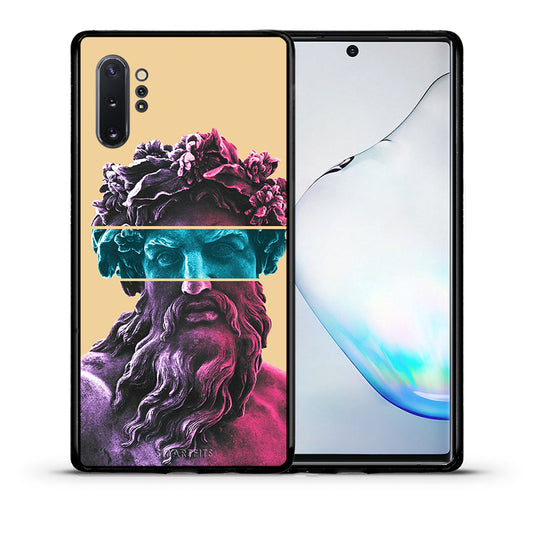 Θήκη Αγίου Βαλεντίνου Samsung Note 10+ Zeus Art από τη Smartfits με σχέδιο στο πίσω μέρος και μαύρο περίβλημα | Samsung Note 10+ Zeus Art case with colorful back and black bezels