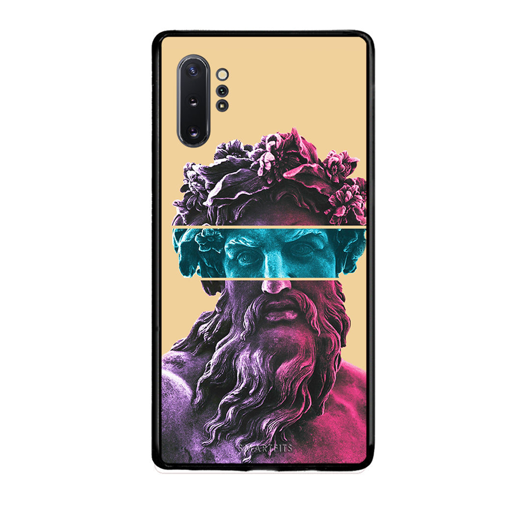 Samsung Note 10+ Zeus Art Θήκη Αγίου Βαλεντίνου από τη Smartfits με σχέδιο στο πίσω μέρος και μαύρο περίβλημα | Smartphone case with colorful back and black bezels by Smartfits