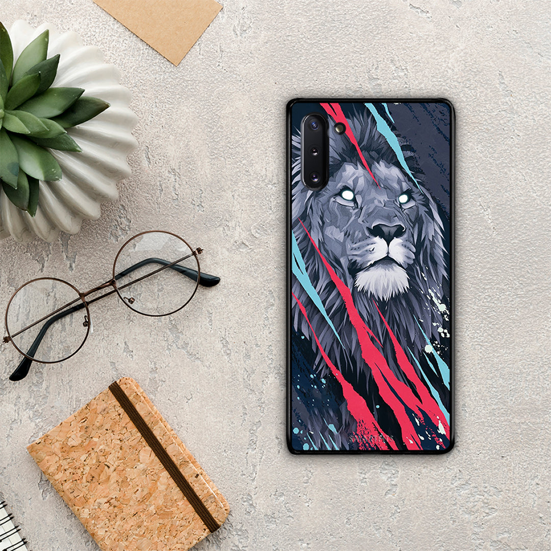 PopArt Lion Designer - Samsung Galaxy Note 10 θήκη