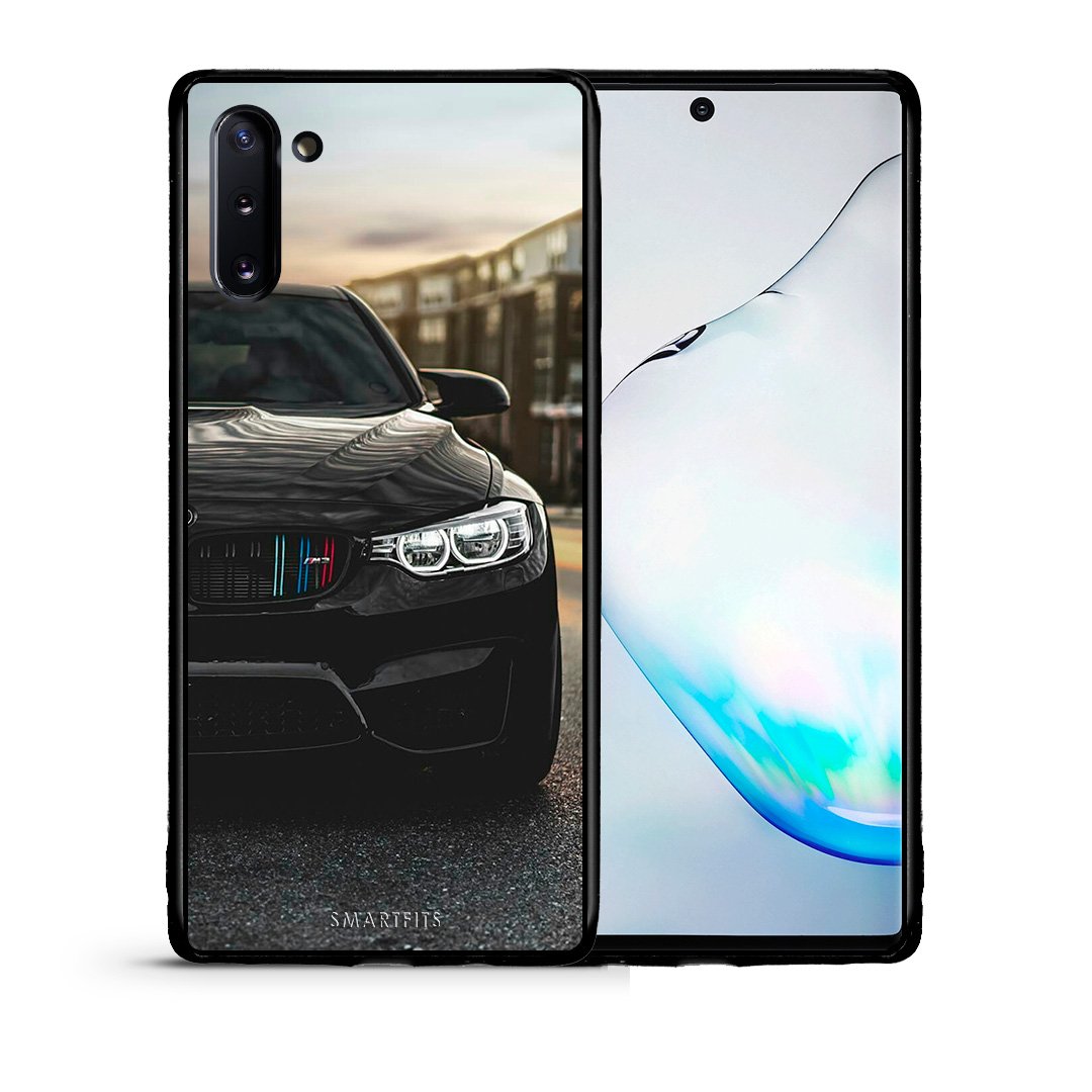 Θήκη Samsung Note 10 M3 Racing από τη Smartfits με σχέδιο στο πίσω μέρος και μαύρο περίβλημα | Samsung Note 10 M3 Racing case with colorful back and black bezels
