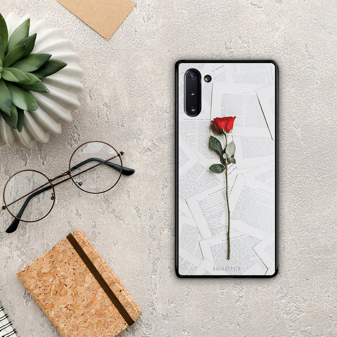 Red Rose - Samsung Galaxy Note 10 θήκη