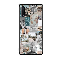 Thumbnail for Samsung Note 10 Retro Beach Life Θήκη από τη Smartfits με σχέδιο στο πίσω μέρος και μαύρο περίβλημα | Smartphone case with colorful back and black bezels by Smartfits