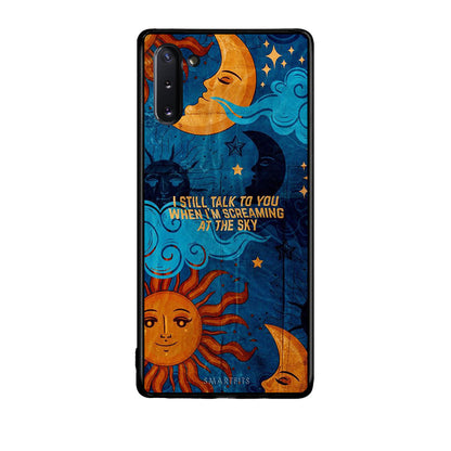 Samsung Note 10 Screaming Sky θήκη από τη Smartfits με σχέδιο στο πίσω μέρος και μαύρο περίβλημα | Smartphone case with colorful back and black bezels by Smartfits