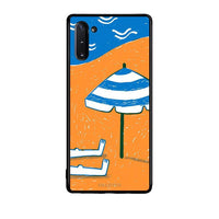 Thumbnail for Samsung Note 10 Summering Θήκη από τη Smartfits με σχέδιο στο πίσω μέρος και μαύρο περίβλημα | Smartphone case with colorful back and black bezels by Smartfits