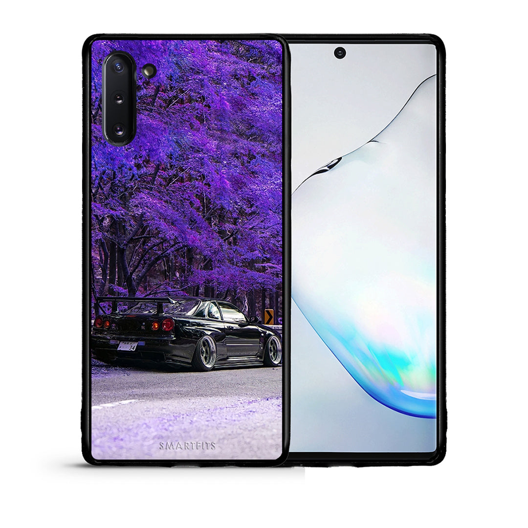 Θήκη Αγίου Βαλεντίνου Samsung Note 10 Super Car από τη Smartfits με σχέδιο στο πίσω μέρος και μαύρο περίβλημα | Samsung Note 10 Super Car case with colorful back and black bezels