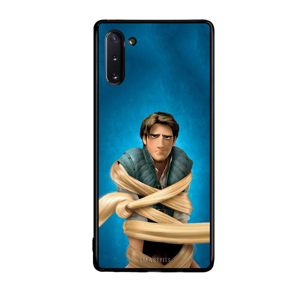 Samsung Note 10 Tangled 1 Θήκη Αγίου Βαλεντίνου από τη Smartfits με σχέδιο στο πίσω μέρος και μαύρο περίβλημα | Smartphone case with colorful back and black bezels by Smartfits
