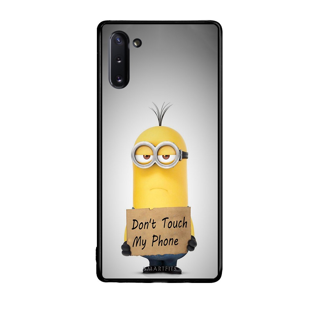 4 - Samsung Note 10 Minion Text case, cover, bumper