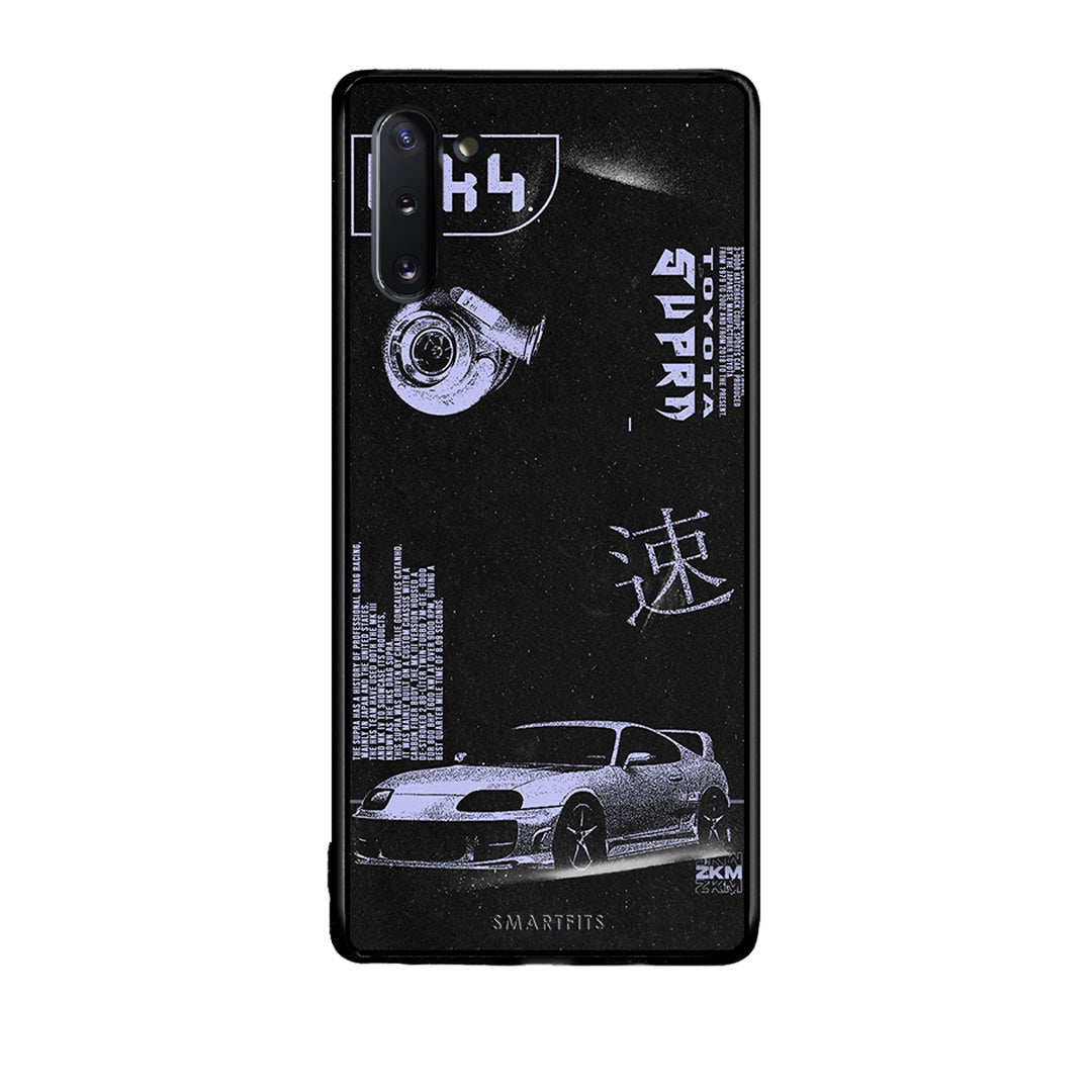Samsung Note 10 Tokyo Drift Θήκη Αγίου Βαλεντίνου από τη Smartfits με σχέδιο στο πίσω μέρος και μαύρο περίβλημα | Smartphone case with colorful back and black bezels by Smartfits