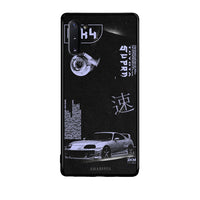 Thumbnail for Samsung Note 10 Tokyo Drift Θήκη Αγίου Βαλεντίνου από τη Smartfits με σχέδιο στο πίσω μέρος και μαύρο περίβλημα | Smartphone case with colorful back and black bezels by Smartfits