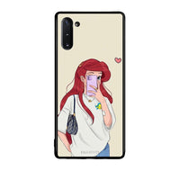 Thumbnail for Samsung Note 10 Walking Mermaid Θήκη από τη Smartfits με σχέδιο στο πίσω μέρος και μαύρο περίβλημα | Smartphone case with colorful back and black bezels by Smartfits