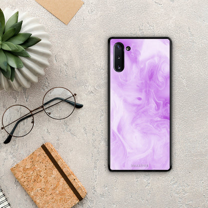 Watercolor Lavender - Samsung Galaxy Note 10 θήκη