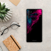 Thumbnail for Watercolor Pink Black - Samsung Galaxy Note 10 θήκη