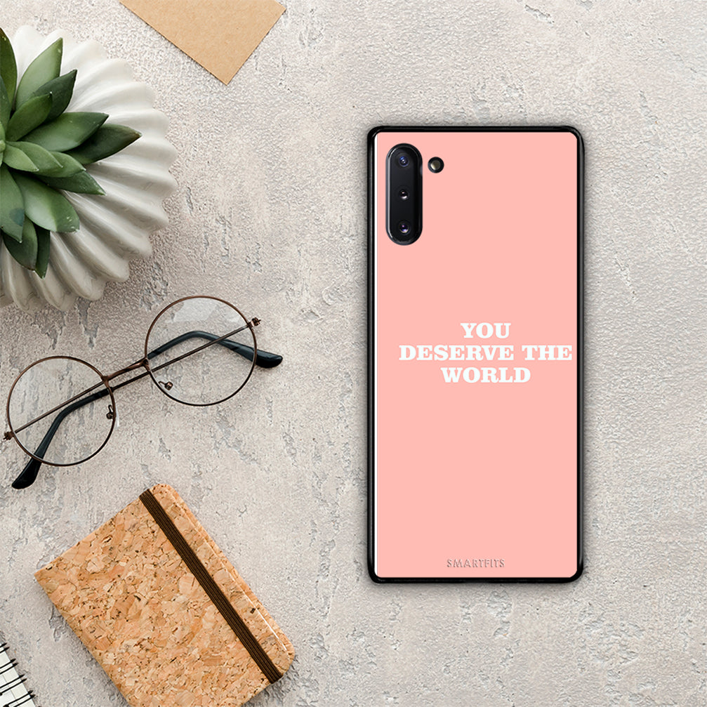 You Deserve The World - Samsung Galaxy Note 10 θήκη