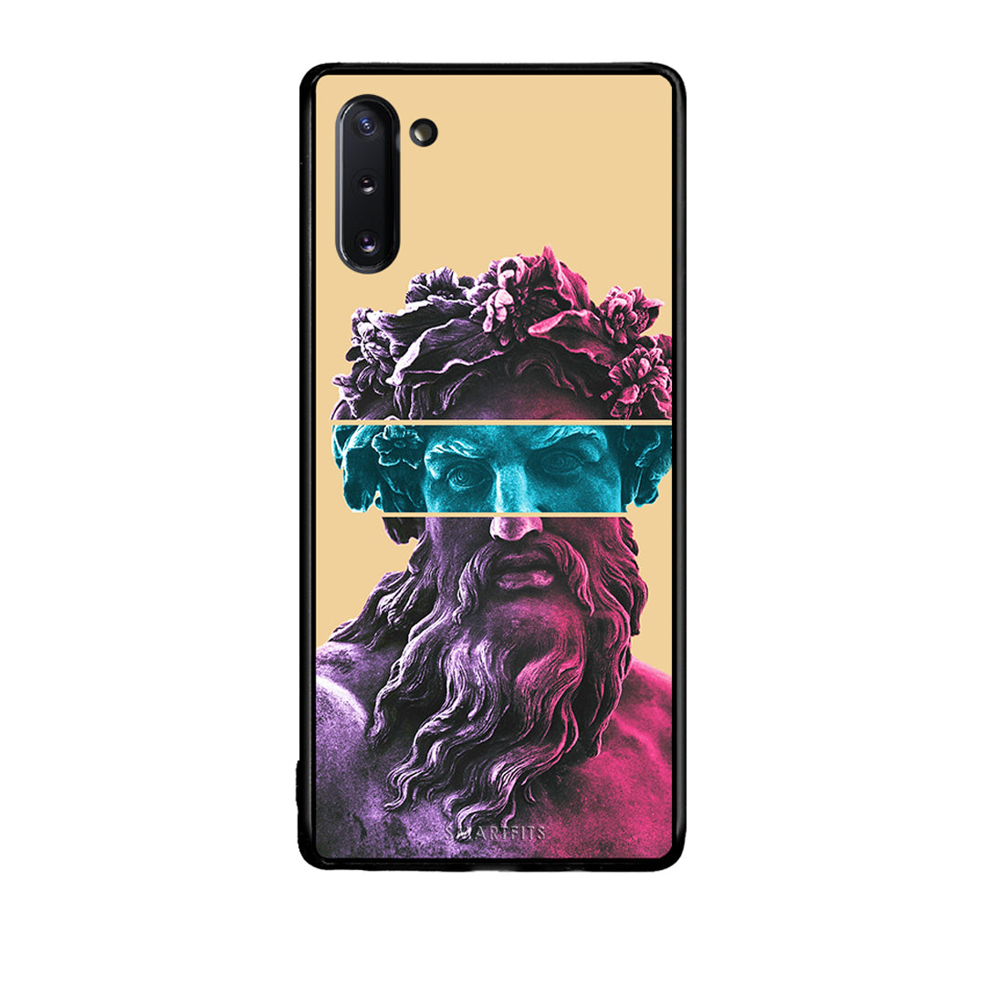 Samsung Note 10 Zeus Art Θήκη Αγίου Βαλεντίνου από τη Smartfits με σχέδιο στο πίσω μέρος και μαύρο περίβλημα | Smartphone case with colorful back and black bezels by Smartfits