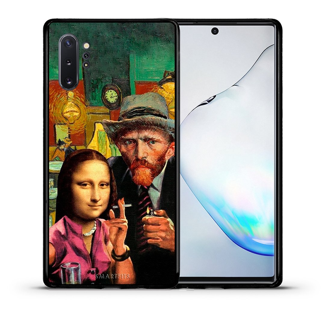 Θήκη Samsung Note 10+ Funny Art από τη Smartfits με σχέδιο στο πίσω μέρος και μαύρο περίβλημα | Samsung Note 10+ Funny Art case with colorful back and black bezels