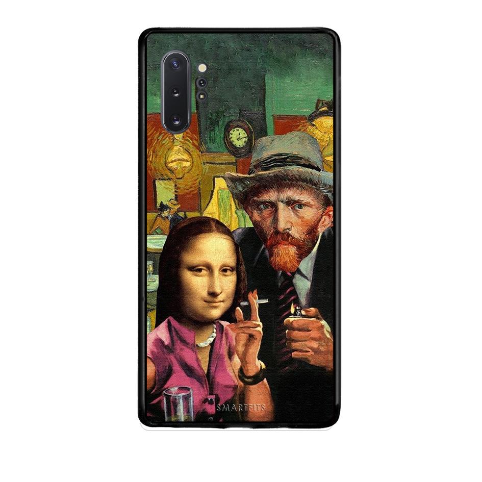 Samsung Note 10+ Funny Art θήκη από τη Smartfits με σχέδιο στο πίσω μέρος και μαύρο περίβλημα | Smartphone case with colorful back and black bezels by Smartfits