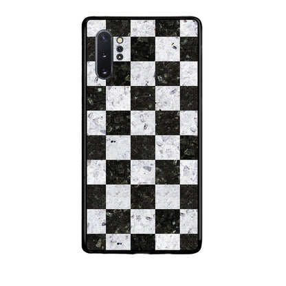 4 - Samsung Note 10+ Square Geometric Marble case, cover, bumper