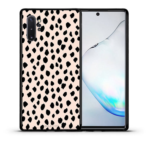 Θήκη Samsung Note 10+ New Polka Dots από τη Smartfits με σχέδιο στο πίσω μέρος και μαύρο περίβλημα | Samsung Note 10+ New Polka Dots case with colorful back and black bezels