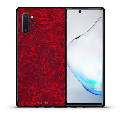 Θήκη Samsung Note 10+ Paisley Cashmere από τη Smartfits με σχέδιο στο πίσω μέρος και μαύρο περίβλημα | Samsung Note 10+ Paisley Cashmere case with colorful back and black bezels