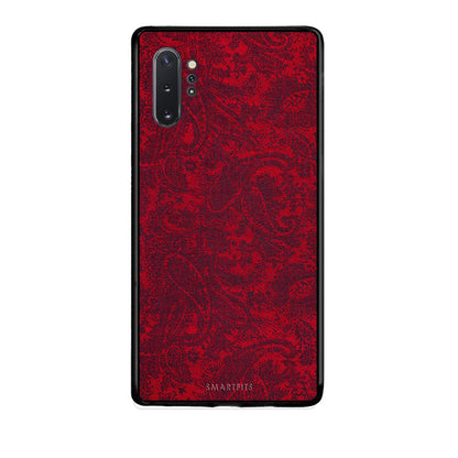 Samsung Note 10+ Paisley Cashmere θήκη από τη Smartfits με σχέδιο στο πίσω μέρος και μαύρο περίβλημα | Smartphone case with colorful back and black bezels by Smartfits