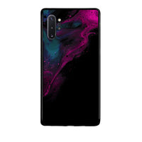 Thumbnail for 4 - Samsung Note 10+ Pink Black Watercolor case, cover, bumper