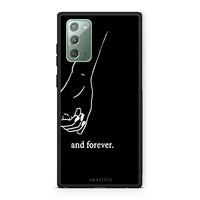 Thumbnail for Samsung Note 20 Always & Forever 2 Θήκη Αγίου Βαλεντίνου από τη Smartfits με σχέδιο στο πίσω μέρος και μαύρο περίβλημα | Smartphone case with colorful back and black bezels by Smartfits