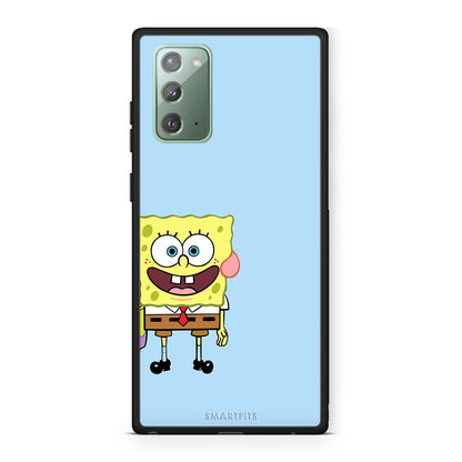 Samsung Note 20 Friends Bob θήκη από τη Smartfits με σχέδιο στο πίσω μέρος και μαύρο περίβλημα | Smartphone case with colorful back and black bezels by Smartfits