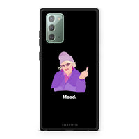 Thumbnail for Samsung Note 20 Grandma Mood Black θήκη από τη Smartfits με σχέδιο στο πίσω μέρος και μαύρο περίβλημα | Smartphone case with colorful back and black bezels by Smartfits