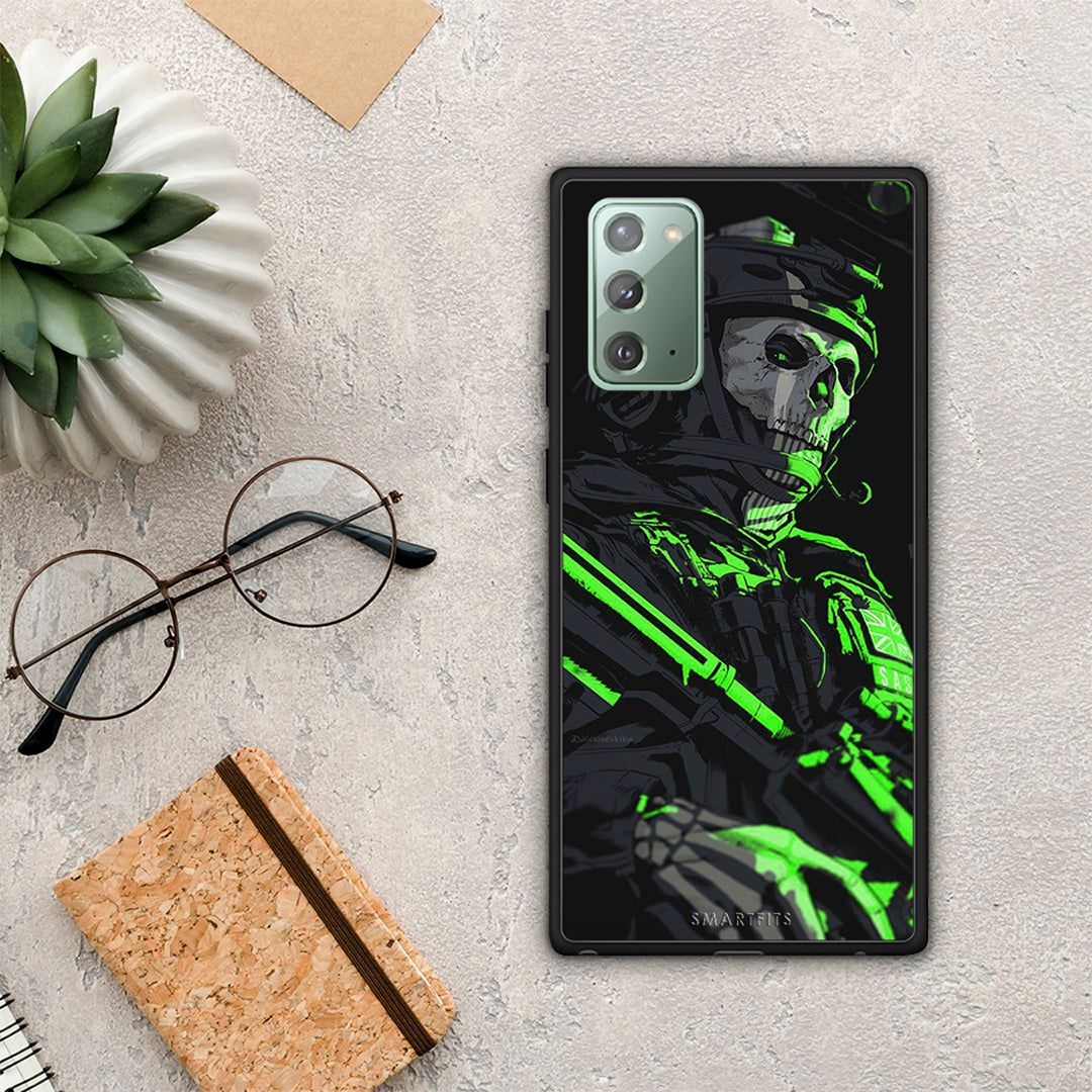 Green Soldier - Samsung Galaxy Note 20 θήκη