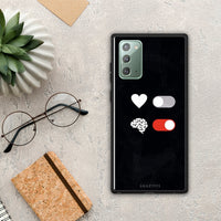 Thumbnail for Heart Vs Brain - Samsung Galaxy Note 20 θήκη