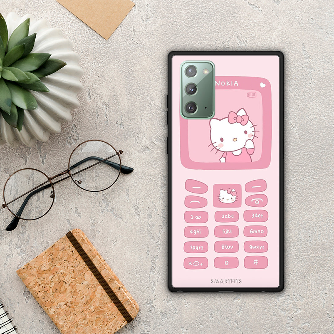 Hello Kitten - Samsung Galaxy Note 20 θήκη