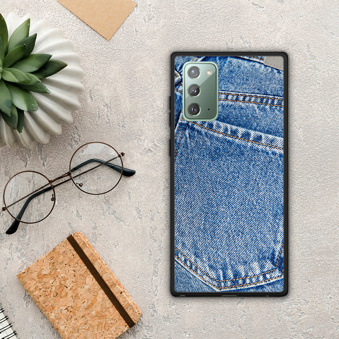 Jeans Pocket - Samsung Galaxy Note 20 θήκη